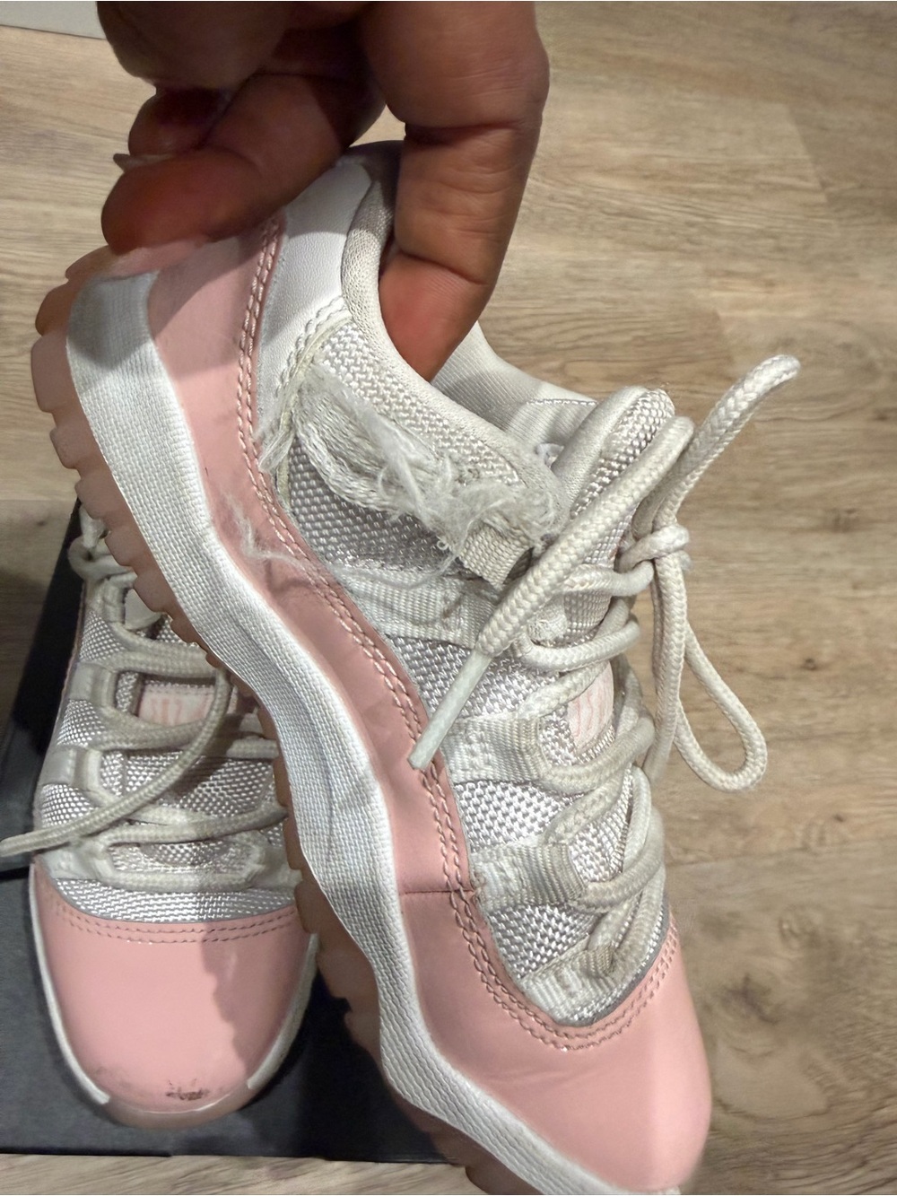 Pink Kid's Jordan | Pink Athletic Shoes - Picture 6 of 8